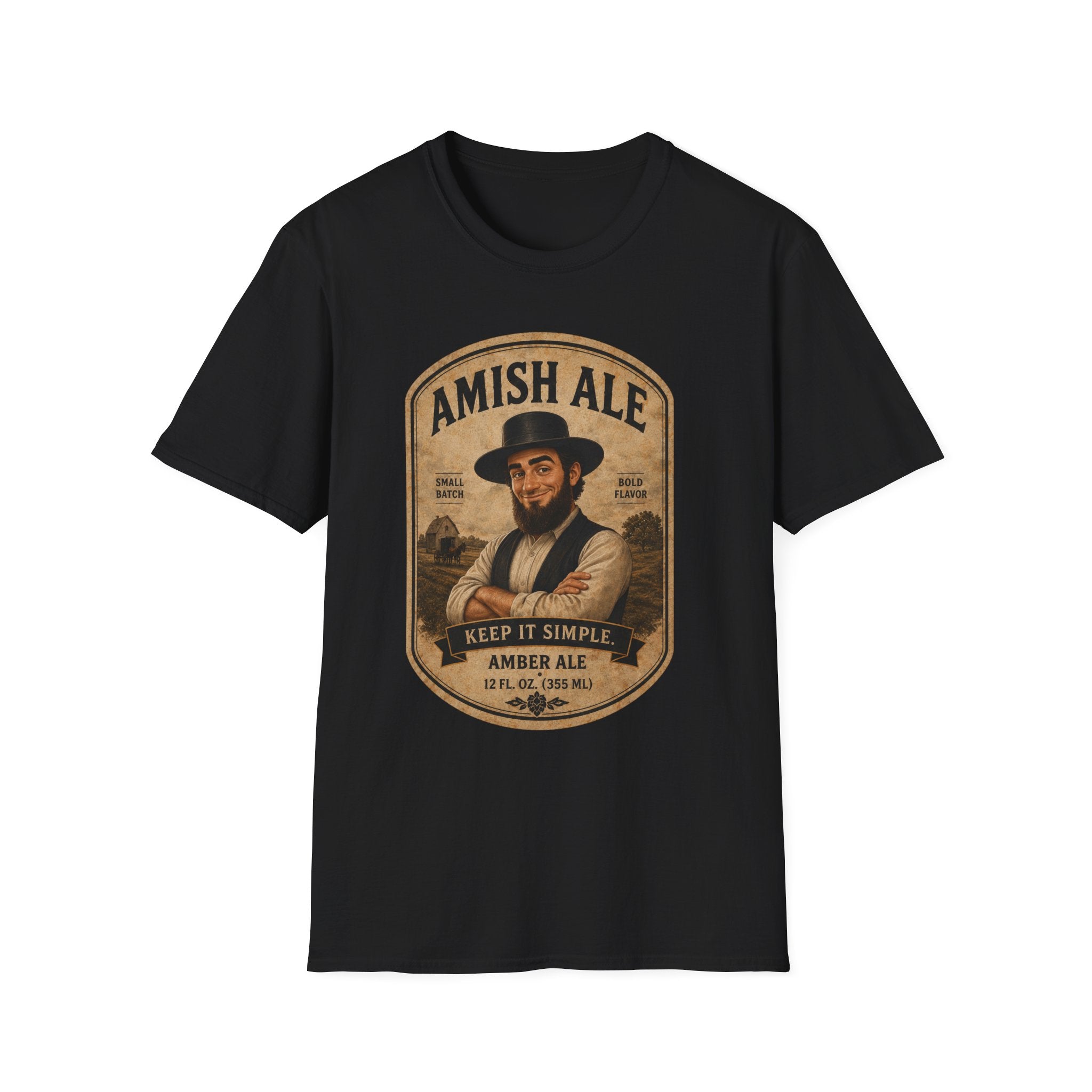 Amish Ale “Keep It Simple” Tee – Batch #001