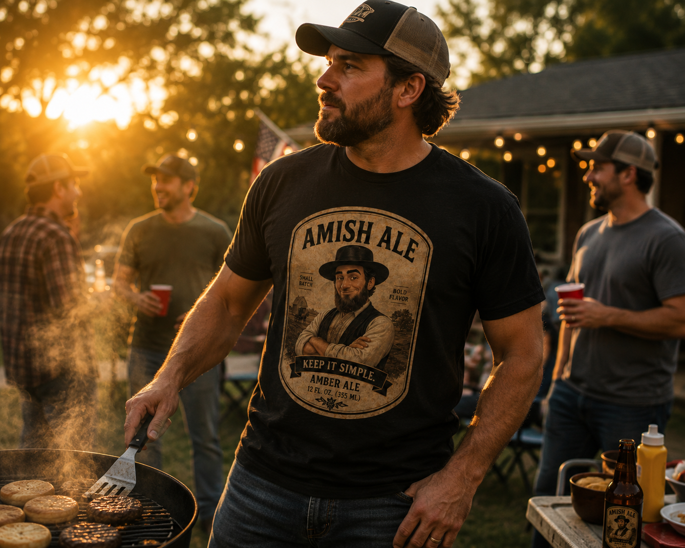 Amish Ale “Keep It Simple” Tee – Batch #001
